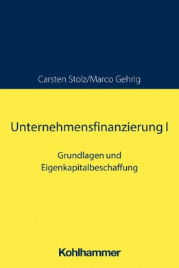Unternehmensfinanzierung: Lehrbuch cover