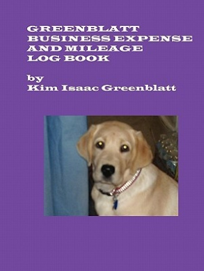 Greenblatt Business Expense and Mileage Log Book cover