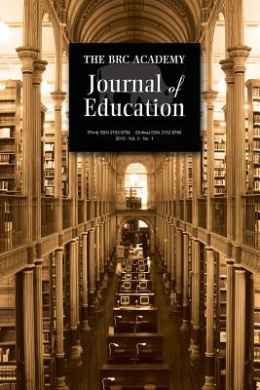 The BRC Academy Journal of Education: Volume 3, Number 1 cover