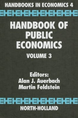 Handbook of Public Economics: Vol. 3. (Handbooks in Economics) cover
