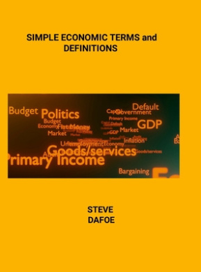 SIMPLE ECONOMIC COMMON TERMS and DEFINITIONS cover