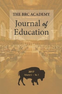 The BRC Academy Journal of Education: Volume 6, Number 1 cover