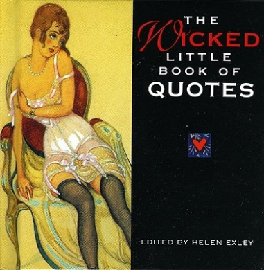 The Wicked Little Book of Quotes (Mini Squares S.) cover