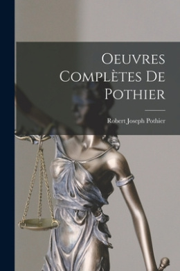 Oeuvres Compltes De Pothier cover
