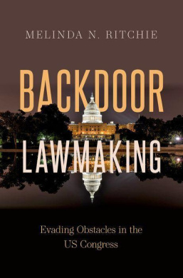 Backdoor Lawmaking: Evading Obstacles in the US Congress cover