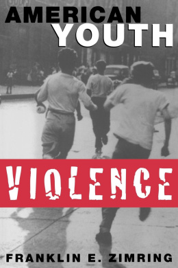 American Youth Violence (Studies in Crime and Public Policy) cover