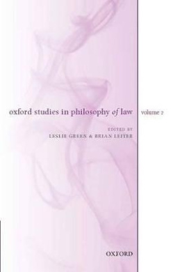 Oxford Studies in Philosophy of Law: Volume 2 (Oxford Studies in Philosophy of Law) cover