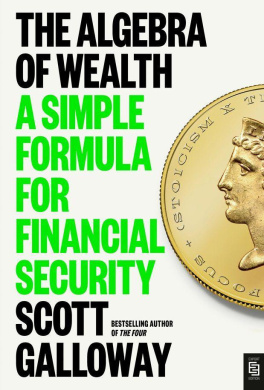 The Algebra of Wealth: A Simple Formula for Financial Security cover