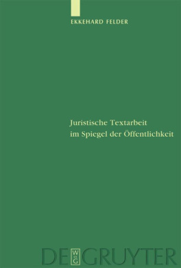 Juristische Textarbeit Im Spiegel Der Offentlichkeit (Studia Linguistica Germanica) cover