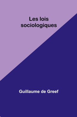 Les lois sociologiques cover