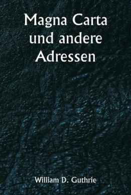 Magna Carta und andere Adressen cover