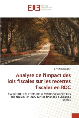 Analyse de l'impact des lois fiscales sur les recettes fiscales en RDC cover