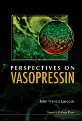Perspectives On Vasopressin cover