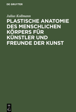Plastische Anatomie Des Menschlichen Krpers Fr Knstler Und Freunde Der Kunst cover