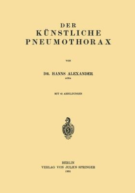 Der Knstliche Pneumothorax cover