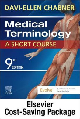 Medical Terminology Online with Elsevier Adaptive Learning for Medical Terminology: a Short Course (Access Card and Text cover
