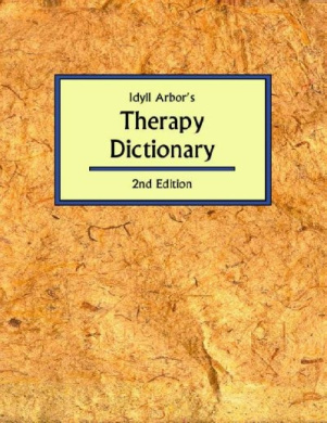 Idyll Arbor's Therapy Dictionary cover