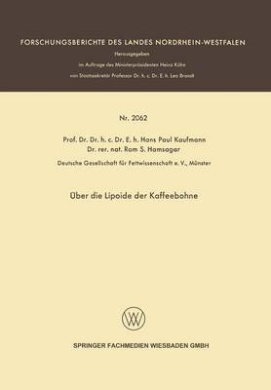 ber Die Lipoide Der Kaffeebohne cover