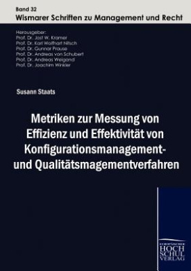 Metriken zur Messung von Effizienz und Effektivitt von Konfigurationsmanagement- und Qualittsmanagementverfahren cover