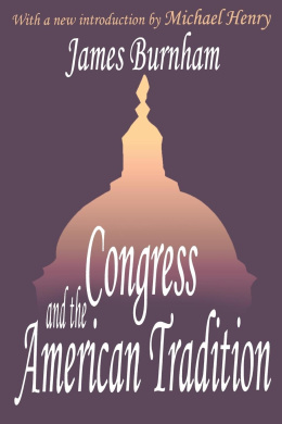 Congress and the American Tradition cover