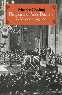 Cambridge Studies in the History and Theory of Politics Religion and Public Doctrine in Modern England: Volume 1 cover