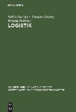 Logistik (Studien- Und Ubungsbucher der Wirtschafts- Und Sozialwissens) cover