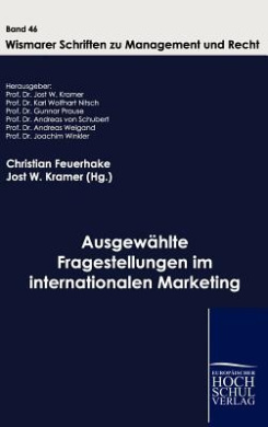 Ausgewhlte Fragestellungen im internationalen Marketing cover
