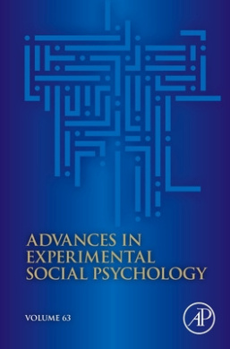 Advances in Experimental Social Psychology: Volume 63 cover