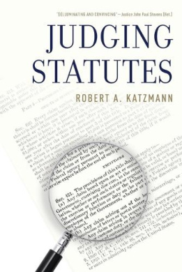 Judging Statutes P cover