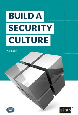 Build a Security Culture (Fundamentals Series) cover