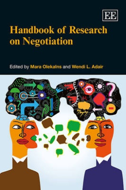 Handbook of Research on Negotiation (Research Handbooks in Business and Management series) cover