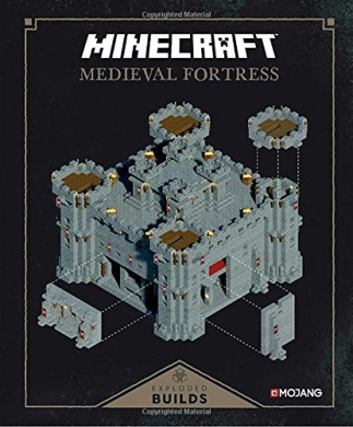 Minecraft: Exploded Builds: Medieval Fortress: An Official Mojang Book (Minecraft) cover