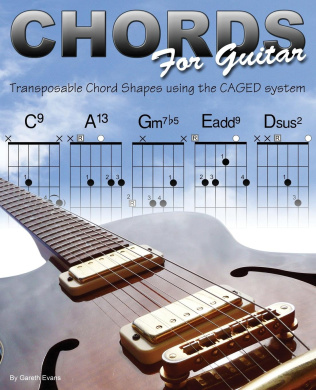 Chords for Guitar: Transposable Guitar Chords Using the CAGED System cover